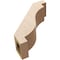 Ekena Millwork 5-inch W x 14-inch D x 14-inch H Copenhagen Rough Cedar Woodgrain TimberThane Knee Brace, Primed BRCUR05X14X14CHGRCPR - alternate 5